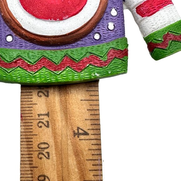 Festive Christmas Ugly Sweater Mitten Ornaments Hanging Holiday Tree Gift Topper - Picture 5 of 6